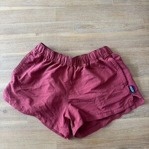 Patagonia Women's Maroon Athletic Shorts